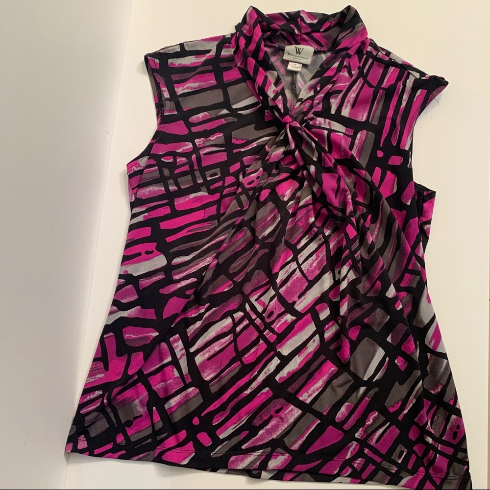 Worthinton Stretch Sleeveless Top
